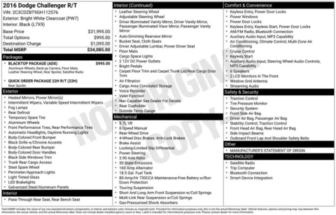 Photos of 2016 Dodge Challenger R/T for sale in Jacksonville, FL at AUTOLAND