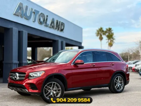 Red 2016 Mercedes-Benz GLC 300 for sale in Jacksonville, FL