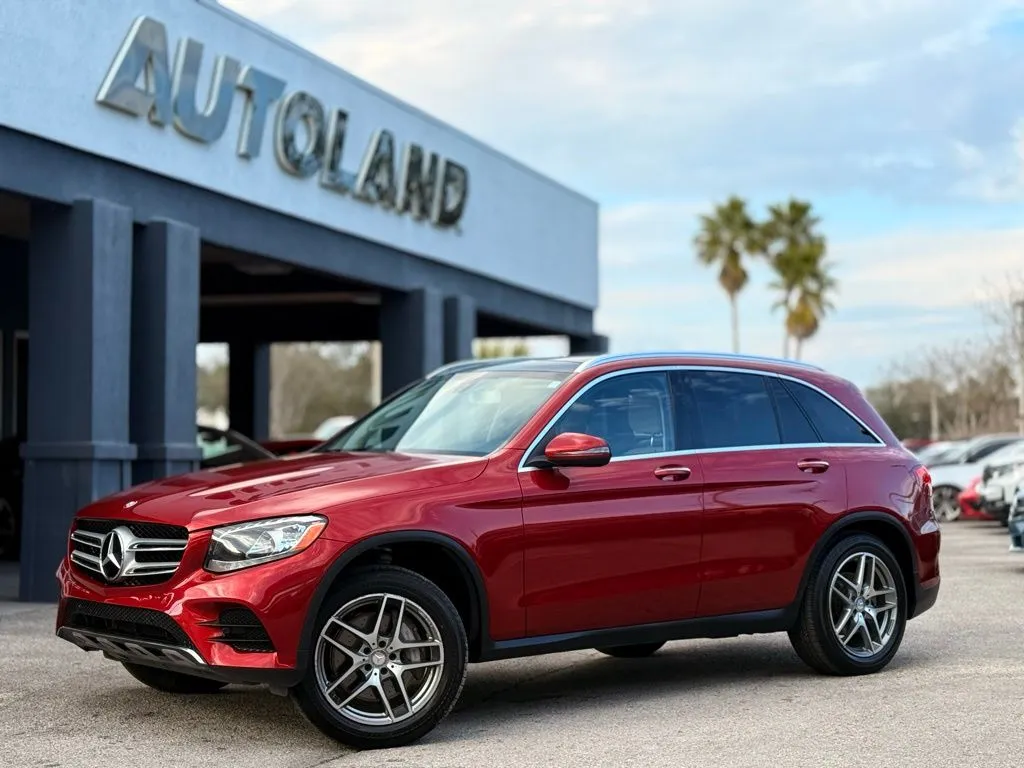 Red 2016 Mercedes-Benz GLC 300 for sale in Jacksonville, FL