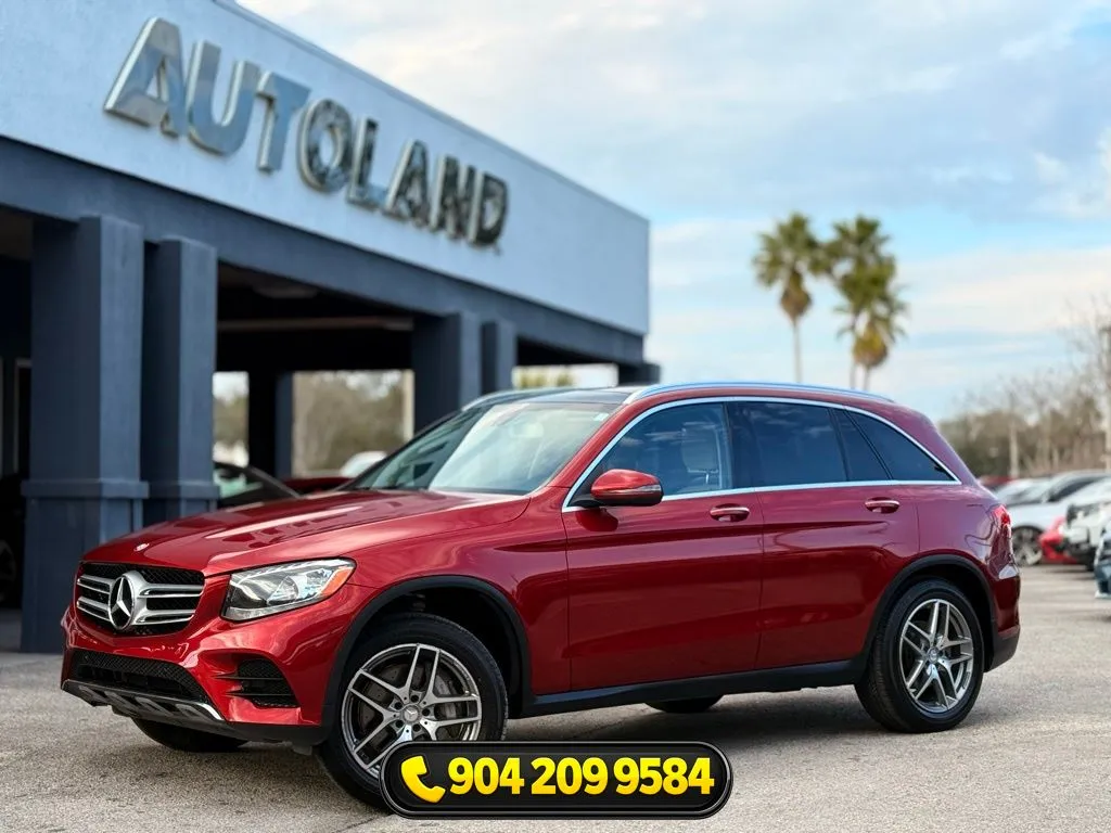 Red 2016 Mercedes-Benz GLC 300 for sale in Jacksonville, FL