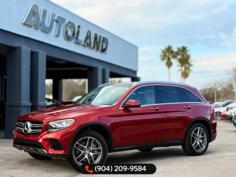 Red 2016 Mercedes-Benz GLC 300 for sale in Jacksonville, FL