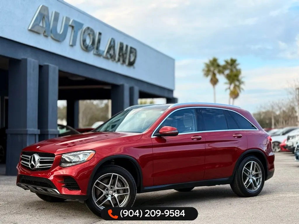 Red 2016 Mercedes-Benz GLC 300 for sale in Jacksonville, FL