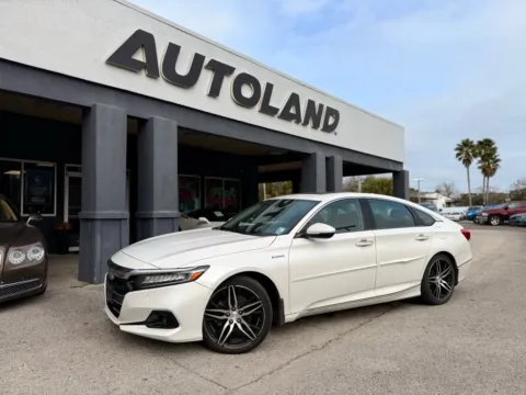 White 2022 Honda Accord Hybrid Touring for sale in Jacksonville, FL