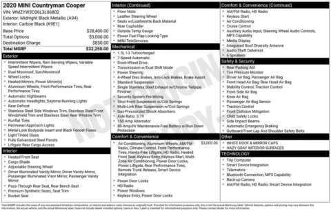 Another view of 2020 MINI Cooper Countryman Classic for sale in Jacksonville, FL at AUTOLAND