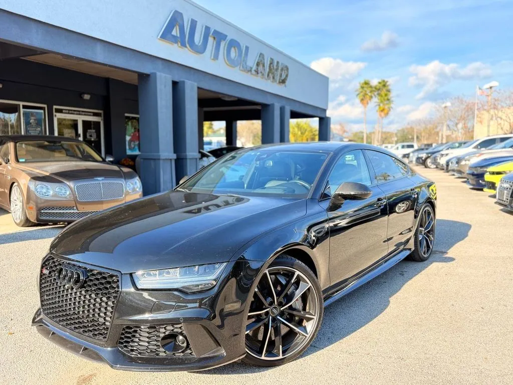 Black 2017 Audi RS 7 4.0T Performance Prestige for sale in Jacksonville, FL