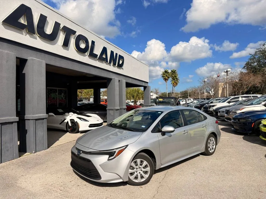 Silver 2024 Toyota Corolla Hybrid LE for sale in Jacksonville, FL