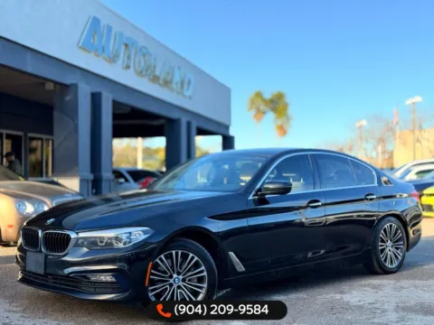 Black 2017 BMW 5 Series 530i for sale in Jacksonville, FL