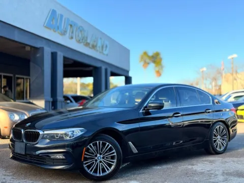 Black 2017 BMW 5 Series 530i for sale in Jacksonville, FL