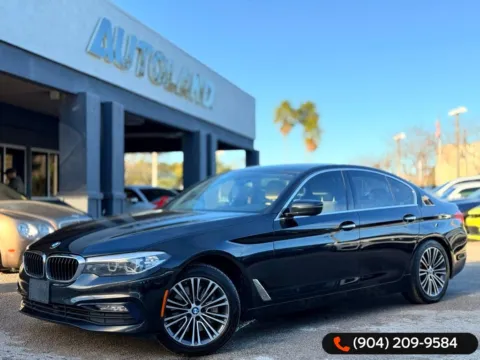 Black 2017 BMW 5 Series 530i for sale in Jacksonville, FL
