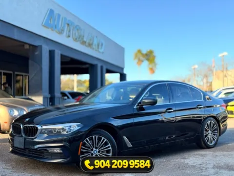 Black 2017 BMW 5 Series 530i for sale in Jacksonville, FL