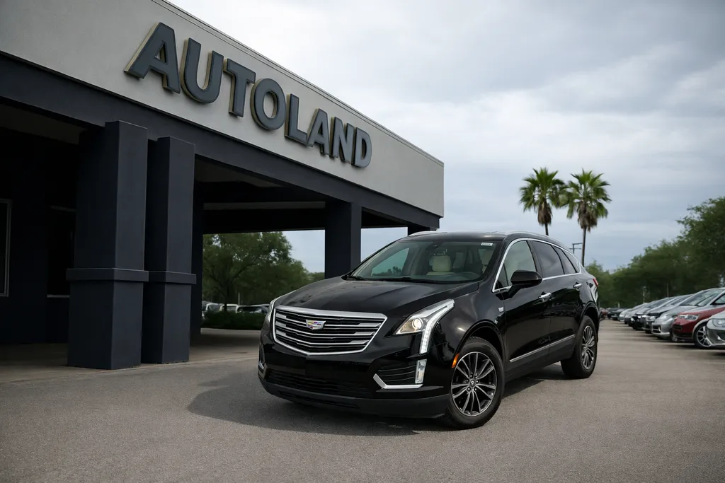Black 2017 Cadillac XT5 Luxury for sale in Jacksonville, FL