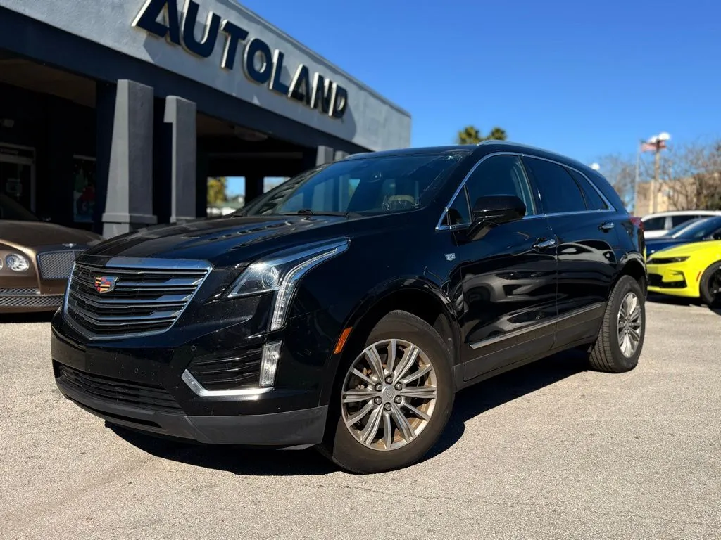 Black 2017 Cadillac XT5 Luxury for sale in Jacksonville, FL