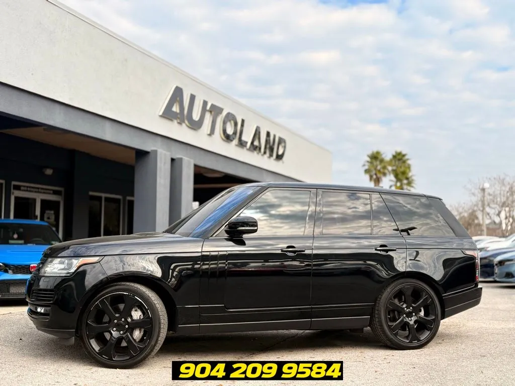 Black 2017 Land Rover Range Rover 5.0L V8 Supercharged for sale in Jacksonville, FL