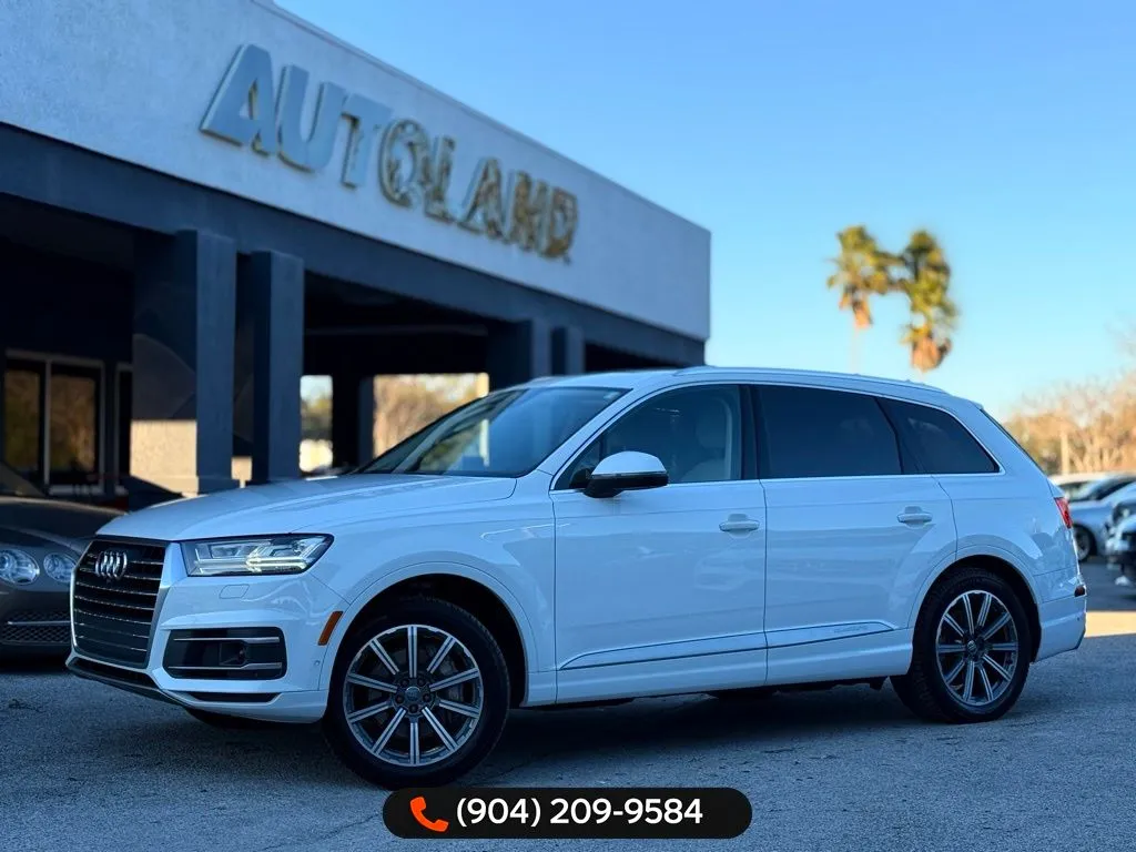 White 2019 Audi Q7 45 Premium Plus for sale in Jacksonville, FL