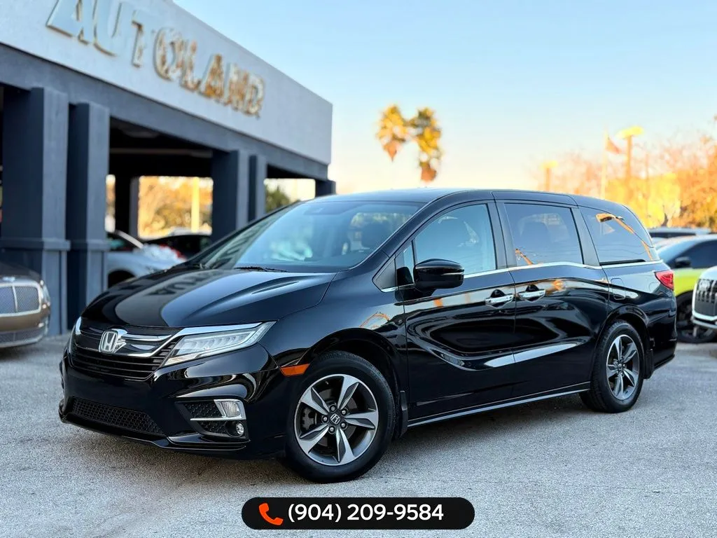 Black 2019 Honda Odyssey Touring for sale in Jacksonville, FL