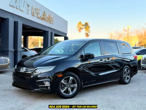 Black 2019 Honda Odyssey Touring for sale in Jacksonville, FL