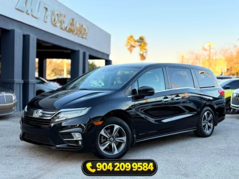 Black 2019 Honda Odyssey Touring for sale in Jacksonville, FL