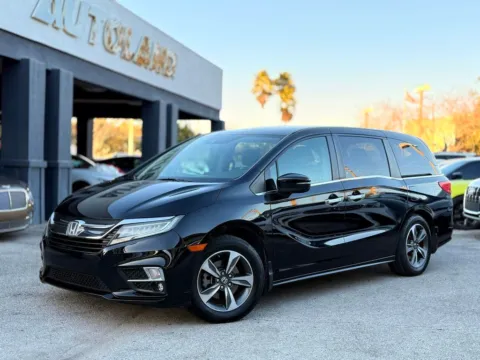 Black 2019 Honda Odyssey Touring for sale in Jacksonville, FL