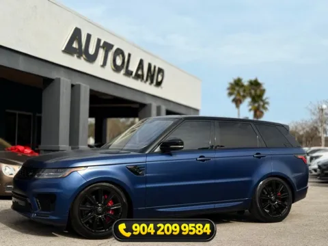 Blue 2018 Land Rover Range Rover Sport HSE Dynamic for sale in Jacksonville, FL