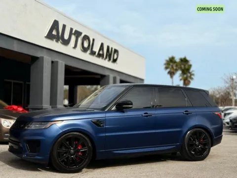 Blue 2018 Land Rover Range Rover Sport HSE Dynamic for sale in Jacksonville, FL