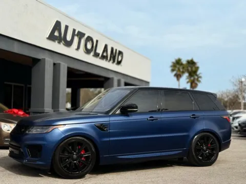 Blue 2018 Land Rover Range Rover Sport HSE Dynamic for sale in Jacksonville, FL