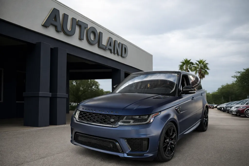 Blue 2018 Land Rover Range Rover Sport HSE Dynamic for sale in Jacksonville, FL