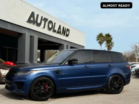 Blue 2018 Land Rover Range Rover Sport HSE Dynamic for sale in Jacksonville, FL