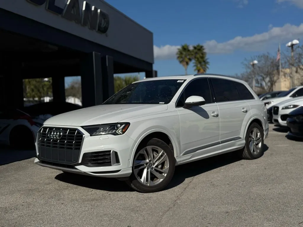 White 2020 Audi Q7 45 Premium Plus for sale in Jacksonville, FL