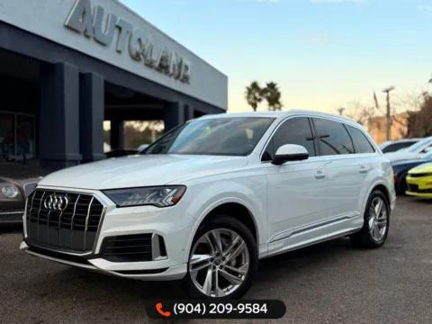 White 2020 Audi Q7 45 Premium Plus for sale in Jacksonville, FL