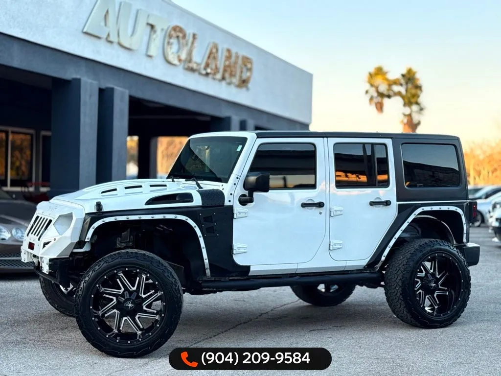 White 2017 Jeep Wrangler Unlimited Sport for sale in Jacksonville, FL