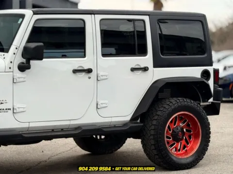 Another view of 2017 Jeep Wrangler Unlimited Sahara for sale in Jacksonville, FL at AUTOLAND