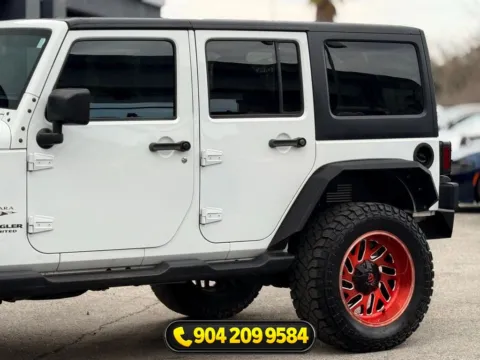 Another view of 2017 Jeep Wrangler Unlimited Sahara for sale in Jacksonville, FL at AUTOLAND