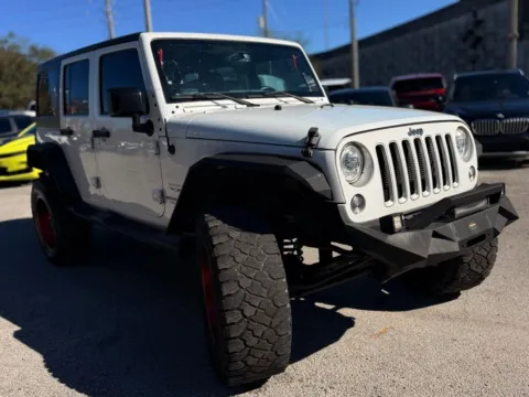 Another view of 2017 Jeep Wrangler Unlimited Sahara for sale in Jacksonville, FL at AUTOLAND