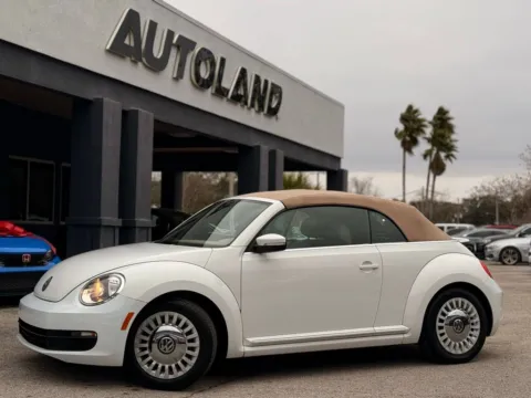 White 2014 Volkswagen Beetle 1.8T for sale in Jacksonville, FL