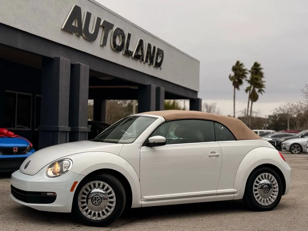 White 2014 Volkswagen Beetle 1.8T for sale in Jacksonville, FL