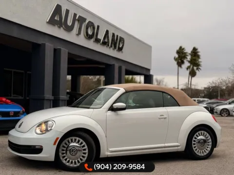 White 2014 Volkswagen Beetle 1.8T for sale in Jacksonville, FL
