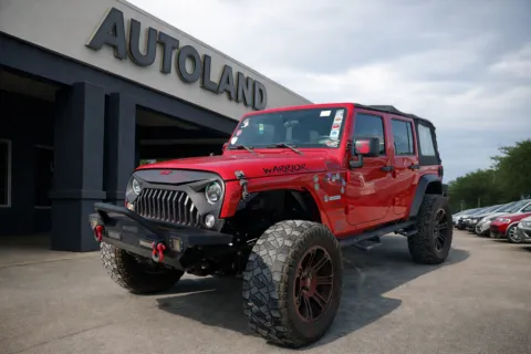 Red 2018 Jeep Wrangler JK Unlimited Sport for sale in Jacksonville, FL