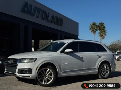 White 2018 Audi Q7 3.0T Prestige for sale in Jacksonville, FL