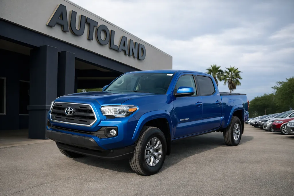 Blue 2017 Toyota Tacoma SR5 for sale in Jacksonville, FL