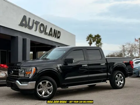 Black 2022 Ford F-150 XLT for sale in Jacksonville, FL