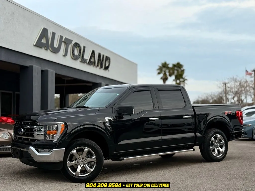 Black 2022 Ford F-150 XLT for sale in Jacksonville, FL