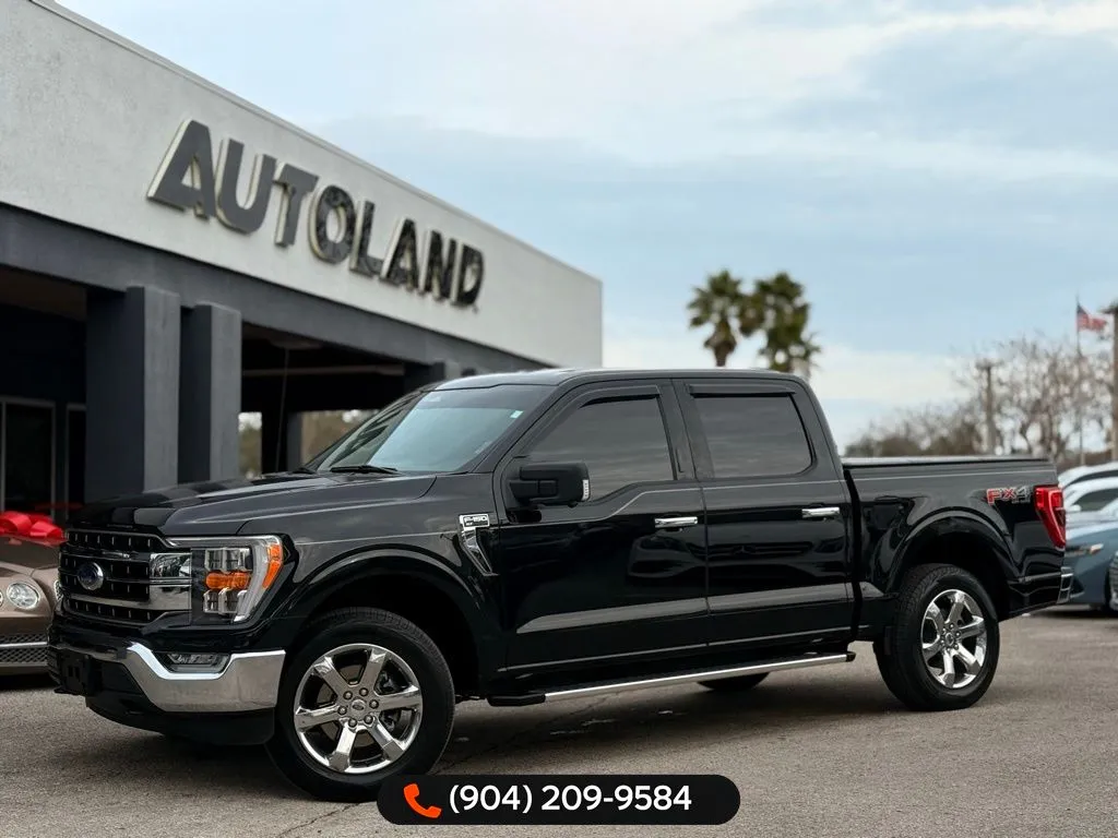 Black 2022 Ford F-150 XLT for sale in Jacksonville, FL