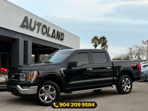 Black 2022 Ford F-150 XLT for sale in Jacksonville, FL