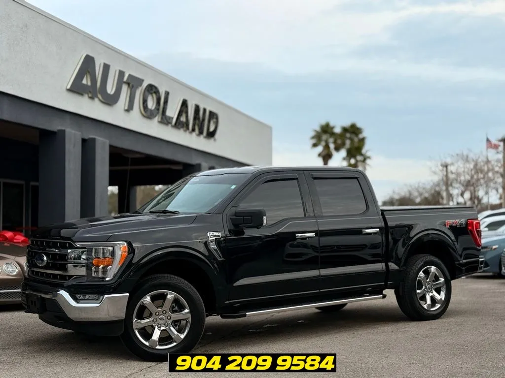 Black 2022 Ford F-150 XLT for sale in Jacksonville, FL