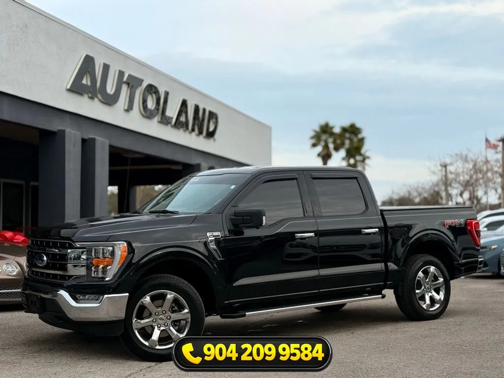Black 2022 Ford F-150 XLT for sale in Jacksonville, FL