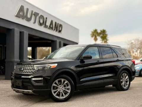 Black 2021 Ford Explorer Limited for sale in Jacksonville, FL