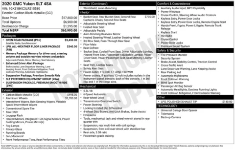 More photos of 2020 GMC Yukon SLT at AUTOLAND, FL