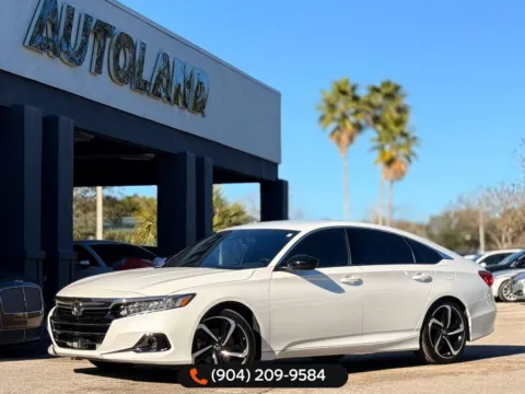 White 2022 Honda Accord Sport for sale in Jacksonville, FL