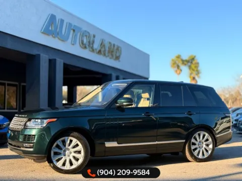 Green 2017 Land Rover Range Rover 5.0L V8 Supercharged for sale in Jacksonville, FL