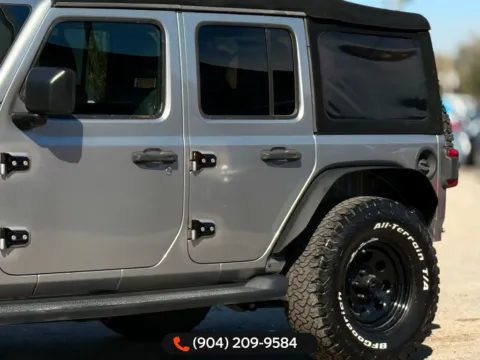 Another view of 2018 Jeep Wrangler Unlimited Sport S for sale in Jacksonville, FL at AUTOLAND